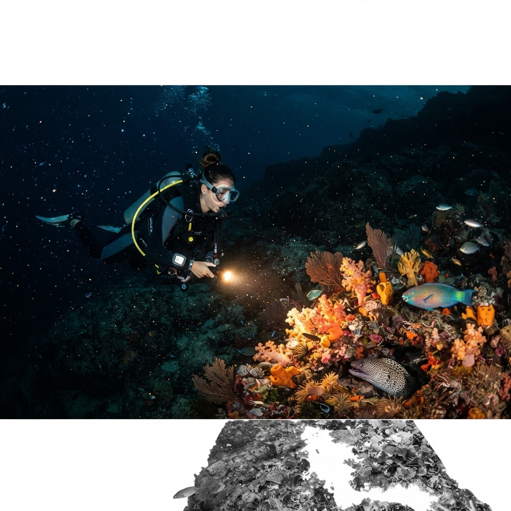 Night Shore Dive